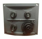 Pactrade Marine Boat 3 Gang Waterproof Switch Panel With Cigarette Socket. Fixed Price $34.99.