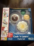Nib Vintage Little Tikes Cook Learn Pasta Set Pretend Play Food With Box Rare. Fixed Price $20.00.
