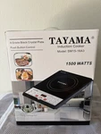 Tayama Induction Cooker 1500W Black Hot Pot Option Settings SM15-16A3. Fixed Price $75.00.