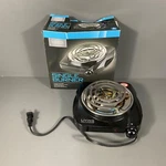 Living Solutions Single Burner Compact & Portable Variable Temperature Control. Fixed Price $14.95.