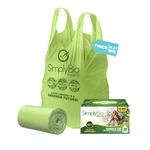 Simply Bio 13 Gallon Compostable Trash Bags Liners With Handle-tie, Thick 0.8.... Fixed Price $29.03.