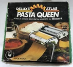 Deluxe Atlas Pasta Queen By Marcato For Himark #15-4590 Noodle Making Machine. Fixed Price $26.40.