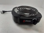Imusa GAU-80305 Electric Single Burner 1100-WATTS Black Cooktop Stove New 1225. Fixed Price $8.99.