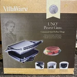 Villaware Uno Panini Grill Press Sandwich Maker Model 2160 Clean. Fixed Price $49.99.