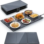 25" X 15" Food Warmers For Parties Buffet, 3-IN-1 Electric Warming Trays. Fixed Price $85.52.