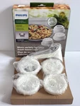 Philips Pasta Shaping Discs For Maker New Open Box 4 + Cuttr. Fixed Price $36.00.
