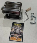 Imperia Pasta Maker Machine Made Italy Heavy-duty Steel Construction. Fixed Price $49.99.