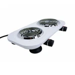 Portable Electric Burner 1500W 120V-60HZ,DOUBLE Cooking Stove 18" X 9.5". Fixed Price $51.50.