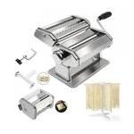 Pasta Maker Machine With 9 Adjustable Thickness Settings, 2 ... Usa Fast Ship. Fixed Price $68.55.