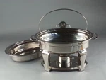 6PC Oval Chafing Dish 4.2 Qt Stainless Steel Tramontina. Fixed Price $49.99.