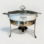 Vintage Chantal Chafing Dish #50 3 Quart W/ Warming Stand Made Germany Euc. Fixed Price $79.99.
