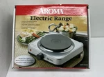 Aroma Housewares AHP-303SB Single Hot Plate New Old Stock. Fixed Price $13.59.