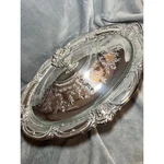 Oneida Silverplate Etched Chafing Dish Buffet Server Glass Insert 602-0 Usa. Fixed Price $85.00.