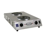 Cadco CDR-1TFB Front-to-back Two Burner Electric Portable Hot Plate. Fixed Price $370.65.