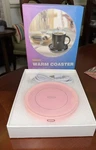 New In Box Smart Warm Electric Coaster Black Model BWD-55A Nib. Fixed Price $17.99.