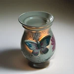 Intertek Wax / Tart Burner 3D Butterfly Floral Electric Model SC-507. Fixed Price $32.95.