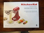 Kitchenaid Vegetable Sheet Cutter Attachment Ksmsca New Open Box. Fixed Price $69.99.