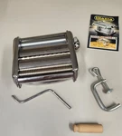Made Italy Pasta Maker Machine Imperia Titania 190 Heavy Duty Steel Lock Dial. Fixed Price $55.95.
