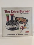 Vintage Munsey FB-1 Extra Burner White Color Made Usa 1100 Watts 120V Euc. Fixed Price $29.54.