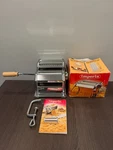 Imperia Italian Made Manual Pasta Machine Maker Stainless Steel Complete. Fixed Price $34.99.