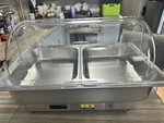 Chafing Dish Electric Buffet Set 9QT Stainless Steel Food Warmer Banquet Events. Fixed Price $90.00.
