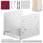 Vevor 1PCS 8X8 Concrete Deck Post Anchor Base Adjustable Bracket. Fixed Price $19.99.