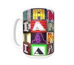 Ian Coffee Mug / Cup Featuring The Name Photos Sign Letters. Fixed Price $21.75.