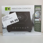 Greenpan 1800W Portable Electric Induction Cooktop New Box Costco Item. Fixed Price $89.95.