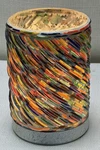 Scents Colors Of The Rainbow Electric Wax Warmer Base And Cylinder, Missing Top. Fixed Price $17.22.