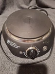 Ge Single Burner Die Cast Plate Adjustable Temperature Dial Black Compact. Fixed Price $19.99.