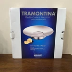 Tramontina Fruit Dish 12 1/2 Stainless Steel With Pedestal New. Fixed Price $20.00.