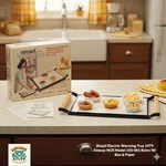 Bissell Electric Warming Tray 1979 Amway Nos Model 150-001 Retro W/ Box & Paper. Fixed Price $48.00.