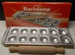 Imperia Raviolamp 12 Ravioli Chef With Rolling Pin Italy. Fixed Price $10.95.