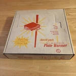 Mcm Electric Plate Warmer Norjac PLW-301 Continental 10 Yellow Vintage. Fixed Price $39.99.