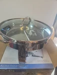 Chafing Dish, 4 Quart, Stainless Steel Professional Multi-function Kitchen Trend. Fixed Price $32.79.