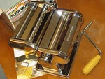 Deluxe Atlas Pasta Queen Noodle Ravioli Making Machine Maker By Marcato. Fixed Price $60.00.