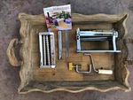 Laroma Pasta Maker Machine Chrome Steel W/ Wood Handle Italian Market. Fixed Price $9.47.