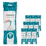 Brabantia Perfectfit 200 Count Trash Bags White Extra Strong With Tie Tape. Fixed Price $51.89.