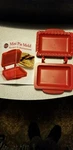 Norpro Mini Pocket Mold Red For Pastry Pizza Dough Baking 4.5" X 3" Pies. Fixed Price $6.00.