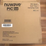 Nuwave Gold 10.5" Nonstick Pan & Precision Induction Cooktop New With Box. Fixed Price $116.99.