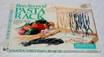 Beechwood Collapsable Pasta Drying Rack Noodle Progressive International. Fixed Price $12.00.