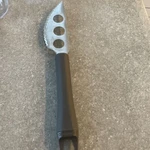 Paderno World Cuisine Black, Stainless Steel Pizza Cutter / Knife, 9". Fixed Price $30.00.