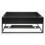 Hubert Cerve Collection Black Chafer Stand - 22 1/10"L X 14 9/10"W 1/10"H. Fixed Price $119.00.