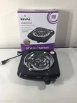 Rival Single Burner HP102-U2. Fixed Price $30.99.