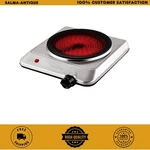 Ovente Single Infrared Burner 7.5" Electric Hot Plate Portable Countertop. Fixed Price $25.99.
