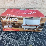 Winco 8 Qt Full Size Chafer Stainless Steel Chafing Dish Set 3 Point Welded Legs. Fixed Price $23.99.