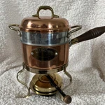 Ernest Sign Creations De La Cuisine Chafing / Fondue Dish. Fixed Price $24.99.