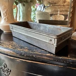 Vintage Primitive Old Steel No. B18756 Bread Loaf Bake Pan Used. Fixed Price $24.99.