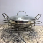 Cuisinart Chaffing DISH11 / 28CM 3.2QT Stainless Steel Model #7BSR-28PC Warmer. Fixed Price $52.00.