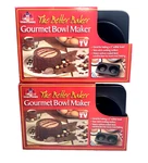 New Gourmet 3" Edible Bowl Maker Steel The Better Baker By Cooks Choice 2 Pack. Fixed Price $34.99.